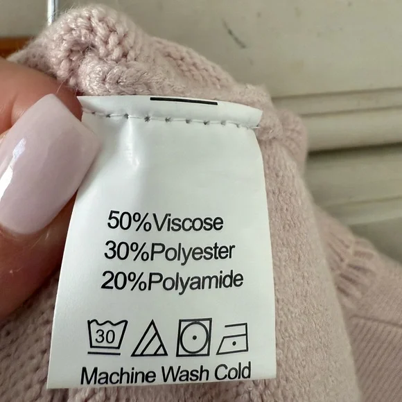 Vici Soft Lavender Turtleneck Sweater - Picture 5 of 5